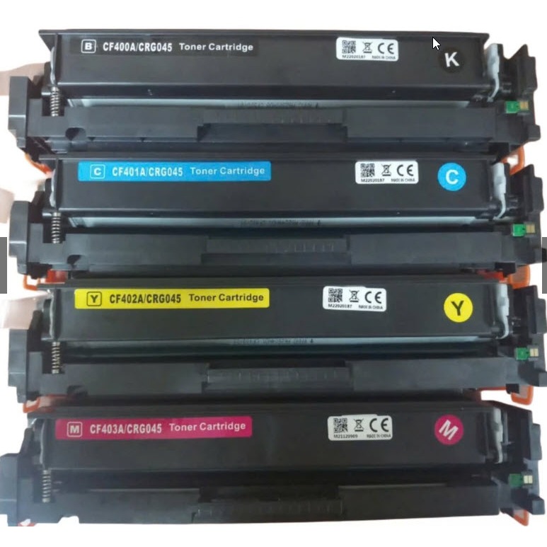 Hộp mực in 045H 045 (045K-045C-045Y-045M)(máy in LBP621/611/633/623CDW/ MF641CW/ MF643CDW/ MF654CX)