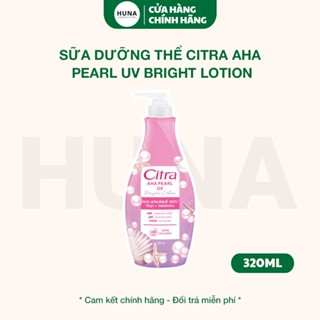 Sữa Dưỡng Thể Citra AHA Pearl Uv Bright Lotion Thái Lan 320ml