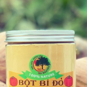 Bột Bí Đỏ Nguyên Chất Hằng Thuận Tây Nguyên