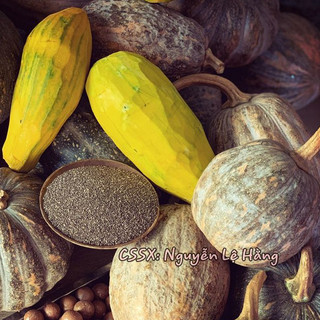 Bột Bí Đỏ Nguyên Chất Hằng Thuận Tây Nguyên