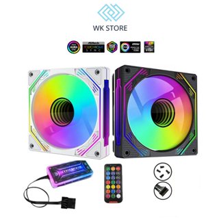 Fan case JUNGLE LEOPARD F3 Led ARGB vô cực | Màu đen / trắng + Hub Remote | BH 3 tháng