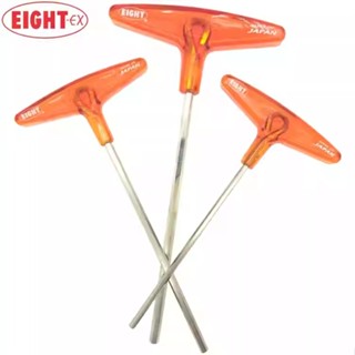 Bộ Tay vặn lục giác Eight loại chữ T size 1.5 - 10mm - Made in Japan - Tool Boy Shop