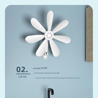Jack chuyển đổi Quạt mini treo tường 5 cánh 40cm