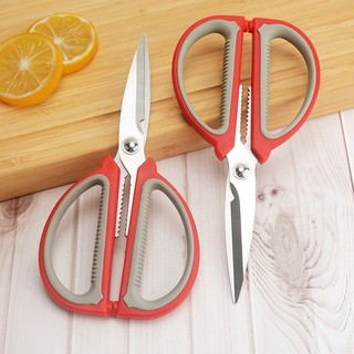 Dây AV đầu 3.5mm ra 3 đầu Dây AV Kéo Màu Đỏ Inox Đa Năng Cán Nhựa
