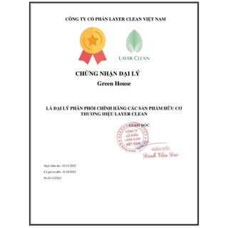 Mẫu dùng thử - Nước rửa chén bát Layer Clean gói 30ml- Quà tặng không bán