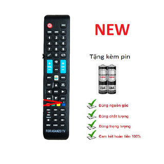 Điều khiển Tivi Asanzo 32SL500, Remote tivi asanzo smart hàng tốt