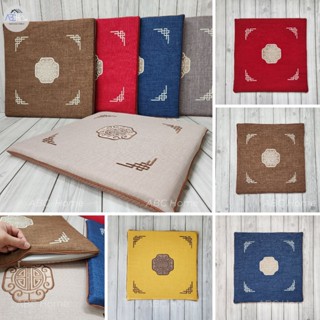 Đệm ngồi bệt, nệm ngồi ghế thêu cao cấp