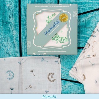 SET 10 KHĂN SỮA SỢI TRE MAMARU 25*25- KHĂN SỮA CHO BÉ