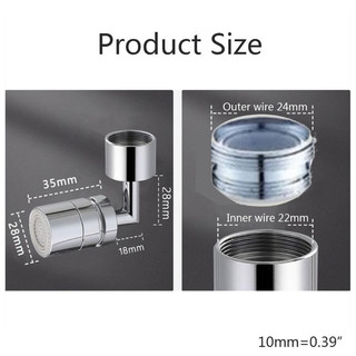 Máy Hút Bụi Bàn Phím Đầu vòi inox 2 chế độ xoay 360 độ