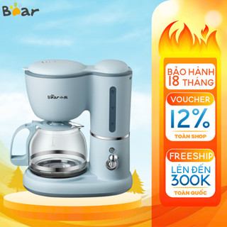  Máy pha cà phê tự động BEAR KFJ-A06K1 A06Q1 Công suất 550W dùng pha cafe coffee trà BH 18tháng 
