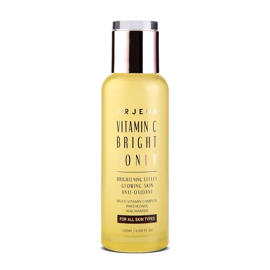 Toner, nước hoa hồng Orjena Vitamin C Giúp Da Tươi Sáng, Cân Bằng Da, Phù Hợp Mọi Loại Da 120M