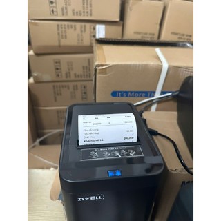 MÁY IN HÓA ĐƠN, IN BÌNH LUẬN KHI LIVE ZYWELL 822 ZY- Q822 (USB + LAN)