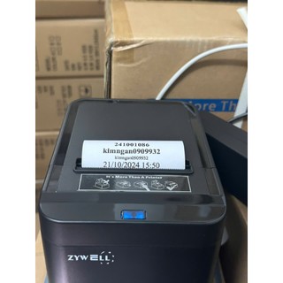 MÁY IN HÓA ĐƠN, IN BÌNH LUẬN KHI LIVE ZYWELL 822 ZY- Q822 (USB + LAN)