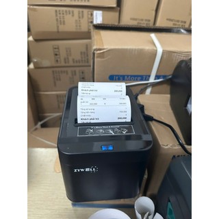MÁY IN HÓA ĐƠN, IN BÌNH LUẬN KHI LIVE ZYWELL 822 ZY- Q822 (USB + LAN)