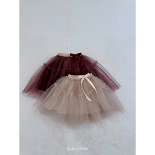  Bloom Tulle Skirt Lillie & Fairies  Chân Váy Tutu Bé Gái 2 Tầng  
