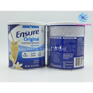 Sữa bột Ensure của Mỹ 400g.
