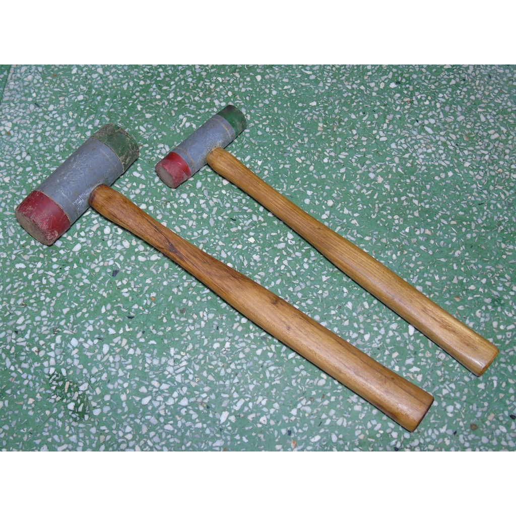 Cặp búa nhựa Mỹ cổ xưa cán Zin