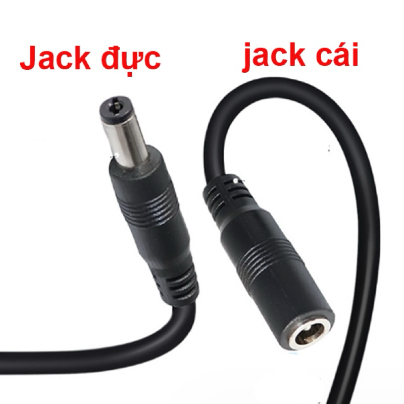 Jack Cáp Cắm Nguồn Điện 5.5*2.1Mm 12V - 24V Dc