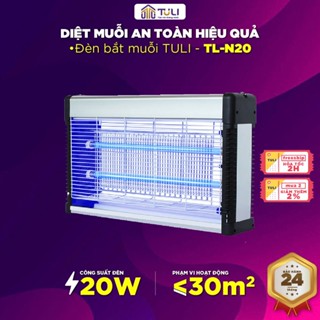 Đèn Bắt Muỗi Thông Minh TULI TL-N20, 20W, Thu Hút Diệt Côn Trùng, Hiệu quả, An Toàn, BH 24 Tháng