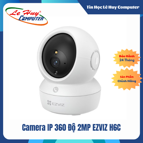 Camera Wifi Ezviz H6C Pro 2MP (Gọi điện qua app, quay quét, đêm full màu) - Hàng Chính Hãng