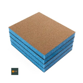 Combo 4 miếng nhám xốp chà nhám, rửa chén, chà nồi Sia 2 mặt 7983