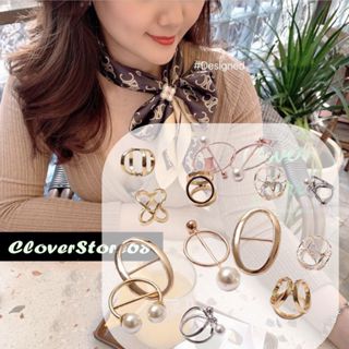 Khuy cài khăn lụa, cổ áo sơ mi - Nút thắt nơ áo, khăn, váy