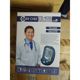 Máy Đo Đường Huyết Clever Check TD-4230 Bảo Hành Trọn Đời