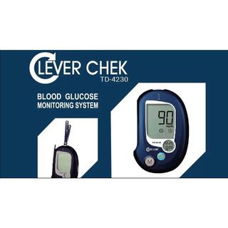 Máy Đo Đường Huyết Clever Check TD-4230 Bảo Hành Trọn Đời