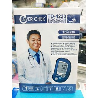 Máy Đo Đường Huyết Clever Check TD-4230 Bảo Hành Trọn Đời