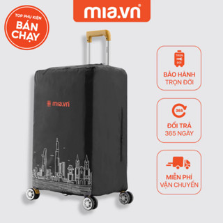 Bao Trùm Bảo Vệ Vali Du Lịch MIA Cover City - Chống Trầy Xước, Chống Bụi, Đầy Đủ Kích Cỡ, Bảo Vệ Toàn Diện