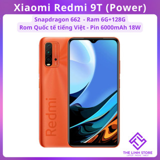Điện thoại Xiaomi Redmi 9T (Note 9 4G) Rom quốc tế - Snap 662 ram 6G 128G pin 6000mAh