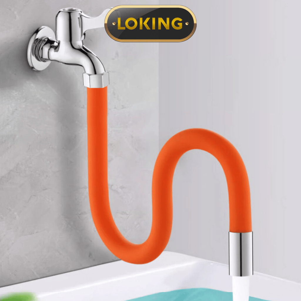 Ống nối dài vòi nước, ống nước mở rộng silicone - LOKING