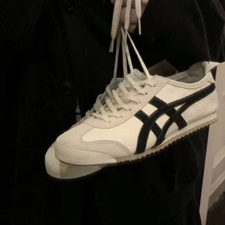 Giày Sneakers Nam Nữ, Giày Onitsuka Tiger Mexico 66 Vintage 'Birch Black' [Tặng Kèm Box Bảo Vệ]