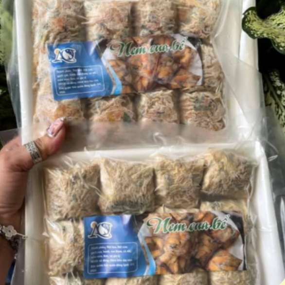 Nem Cua Bể 400G 9 chiếc Siêu ngon chuẩn vị đất cảng