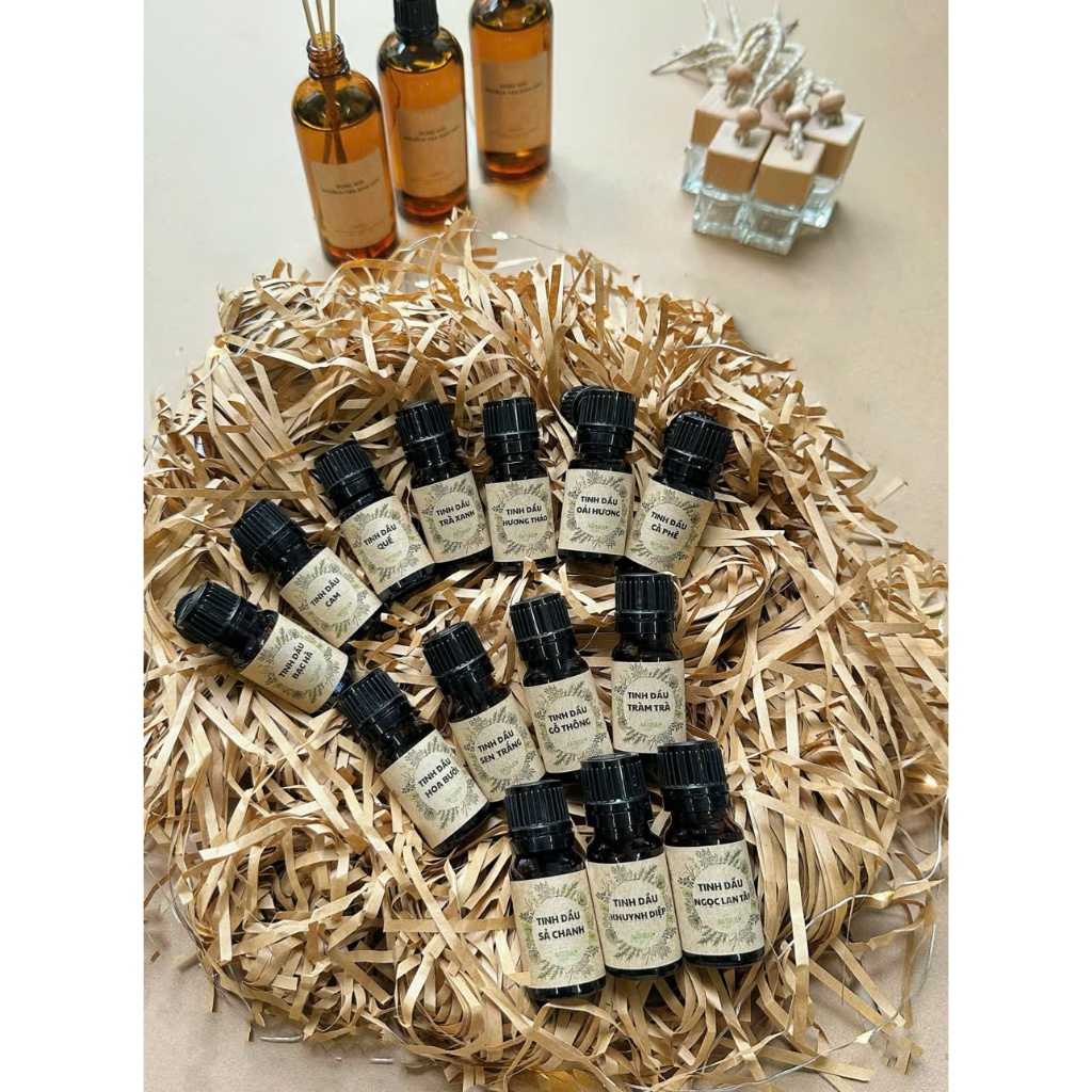 Tinh Dầu Thiên Nhiên 10ml-50ml Làm Thơm Phòng, Khử Mùi, Đuổi Muỗi