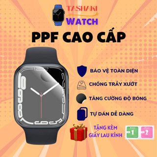 Miếng dán dẻo skin PPF IWatch phục hồi trầy xước Series 1/2/3/4/5/6/7/8/9/SE size 38mm 40mm 42mm 44mm 41mm 45mm