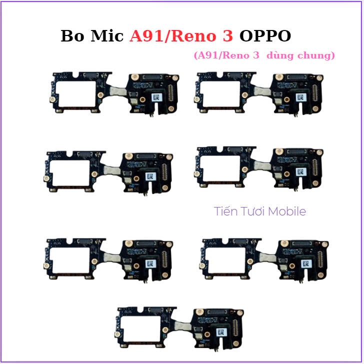 Bo mic  oppo A91/reno 3,thay thế