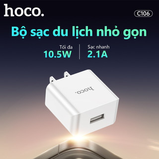 Bộ sạc nhỏ gọn Hoco C106 - Nhỏ gọn - An Toàn - Đa dụng