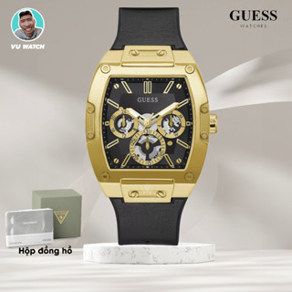 Đồng Hồ Nam GUESS GW0202G1 - Khung Thép Trơn | Bảo hành 5 năm