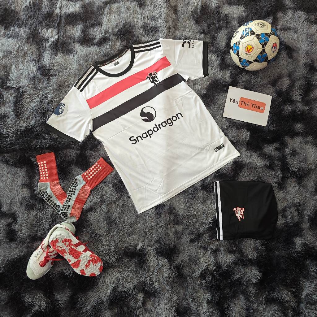 Quần Áo Bóng Đá Đồ Đá Banh MU sân khách 2024 2025 Thun Lạnh Cao Cấp