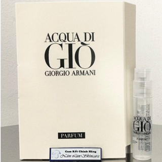 Vial Nước Hoa Mẫu Thử Giorgio Armani Acqua Di Gio Chính Hãng Đủ Bill Sephora 1.2ml