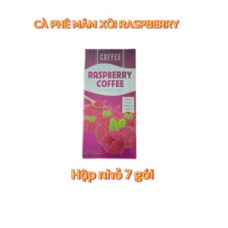 Caffe Mâm Xôi  hộp 15 gói  (thạch dứa giảm cân Hàn Quốc)