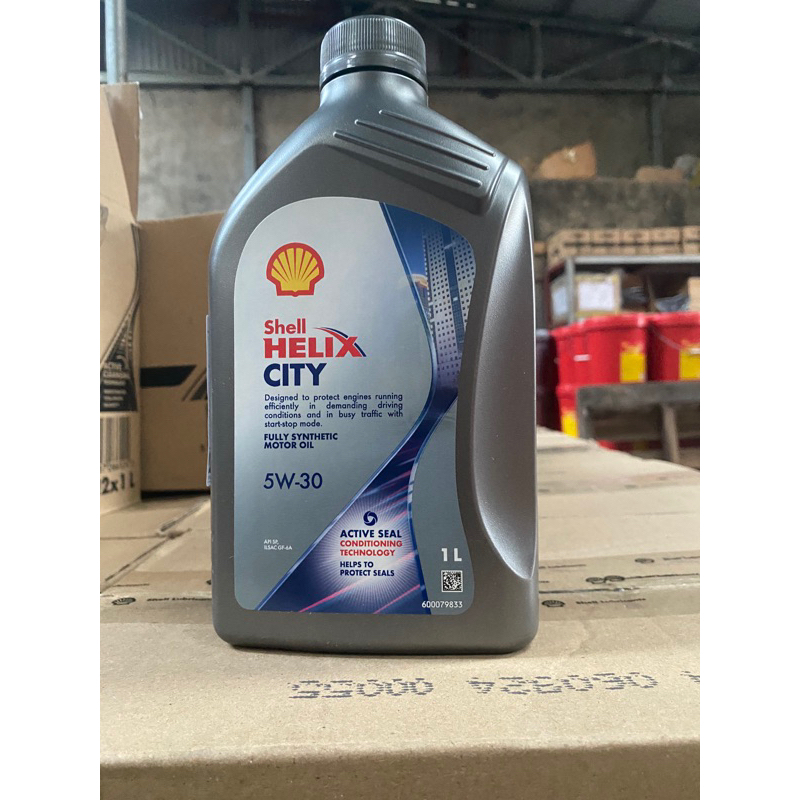 HOT. SHELL HELIX CITY 5W30.API SP/GF-6A chai 1L tổng hợp toàn phần