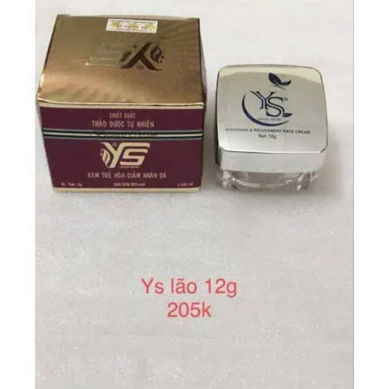 kem  YS  lão hoá 12g