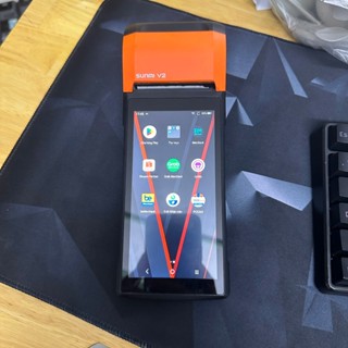 [Sunmi V2 LIKE NEW 90%  RAM 2GB - ROM 16GB] - Máy pos cầm tay, máy nhận đơn app giao hàng