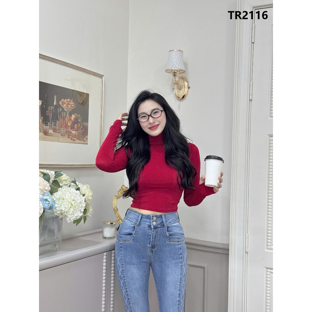 áo thun đỏ noel eo freesize dưới 55kg