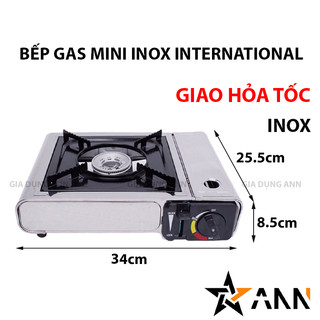 Bếp Ga Mini International - Bếp Ga Inox Mini Không Gỉ