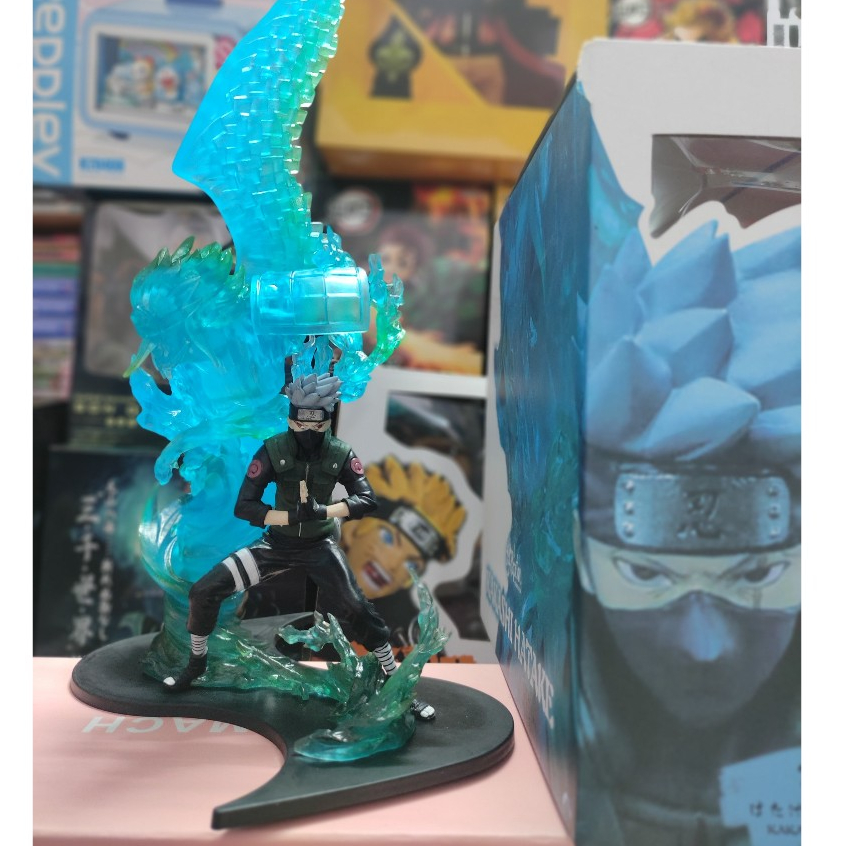 Mô hình Kakashi hàng có đế trưng bày, full box, chất lượng đẹp. Mô hình Naruto Kakashi giá rẻ.