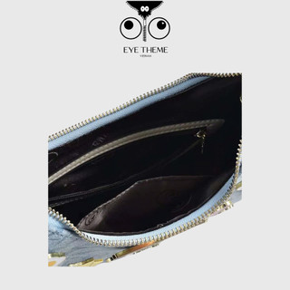 【 EYETHEME CHÍNH HÃNG 】Túi Size S Dáng Ho-bo Trăng Khuyết Đính Kèm Icon Dễ Thương 2484J - Small Ho-bo Handbag
