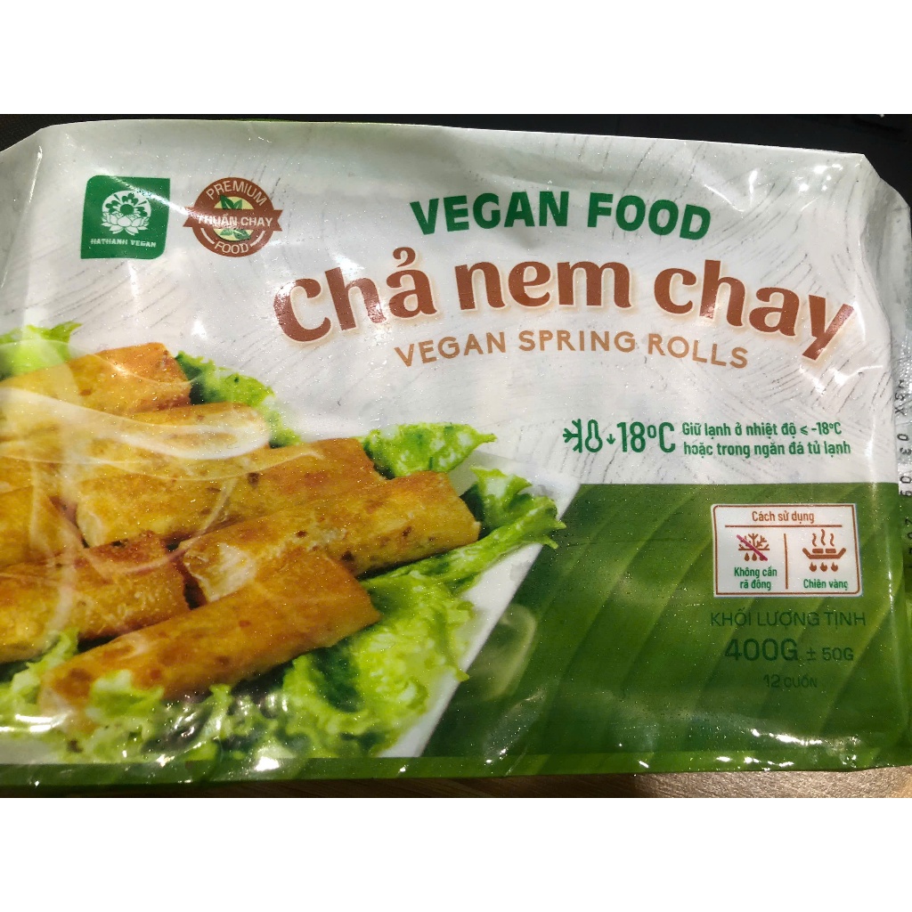 Chả Nem Chay, Nem Rán Hà Nội 450g (Ship Hỏa Tốc Hà Nội)